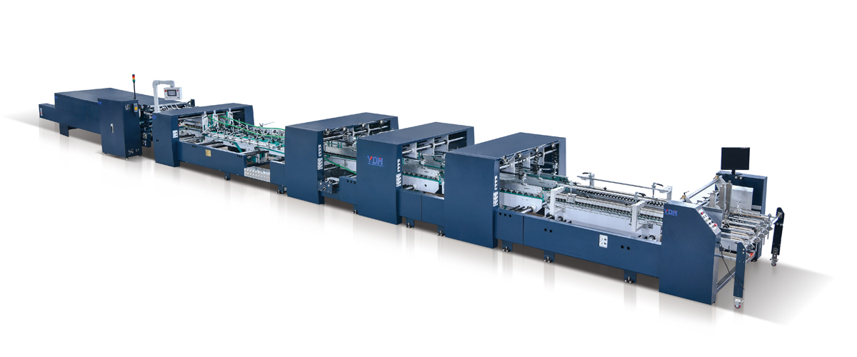 Computer-Box-Folding-Gluing-Machine